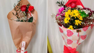 Díselo con flores en San Valentín