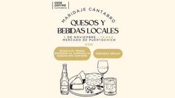 Quesos y Bebidas Locales: Maridaje Cántabro el jueves 6 de noviembre de19.00h a 20.30h