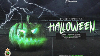 Tour especial Halloween en el estadio El Sardinero, Racing de Santander