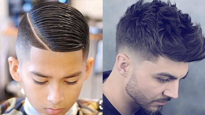 cortes de pelo para hombre o niño
